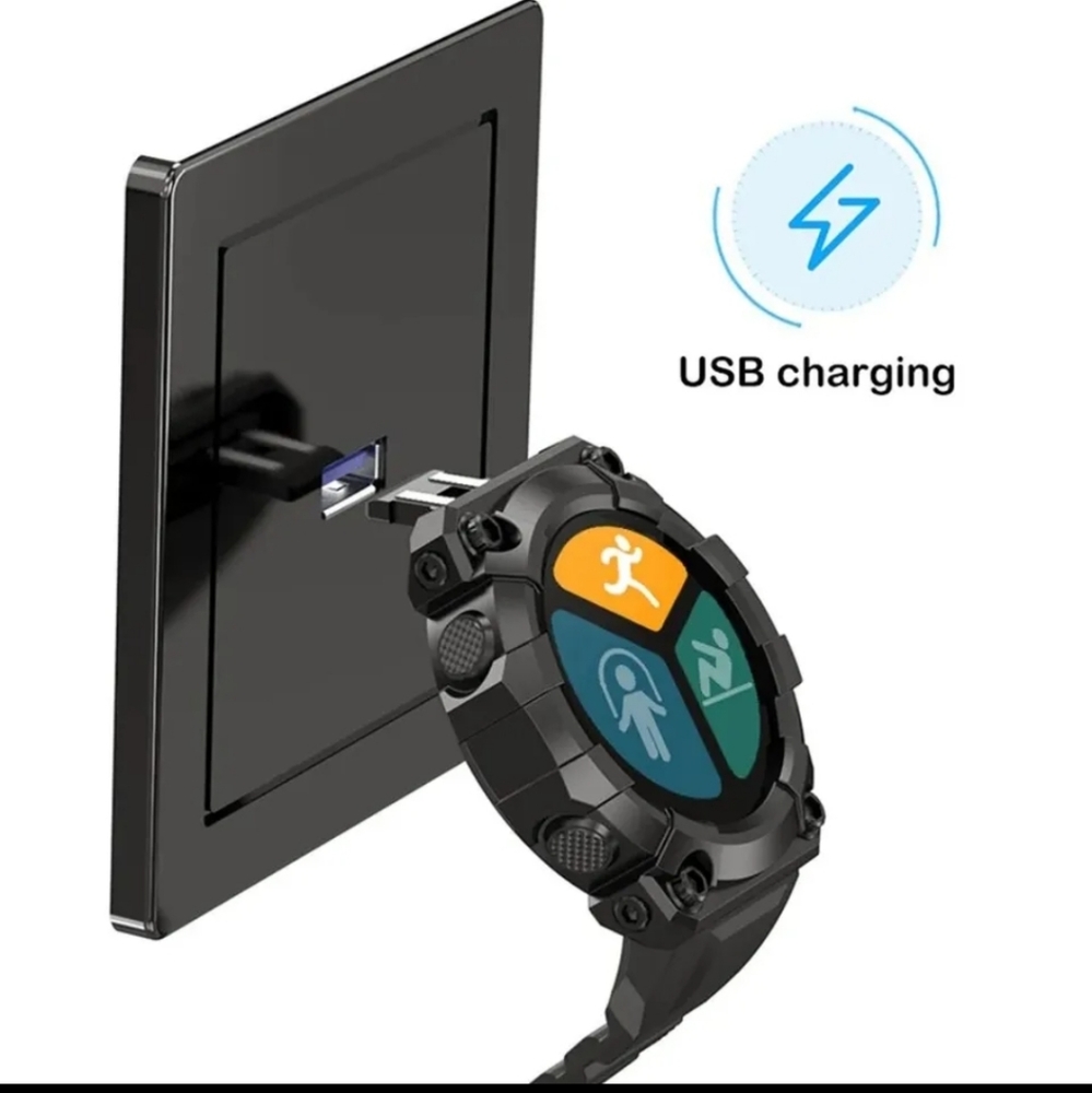 Black Smart Watch - Picture 3 of 9